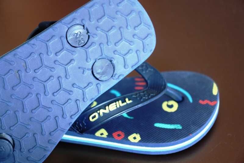 Chinelos azuis de criança O´NEILL como novos tamanho 22-23