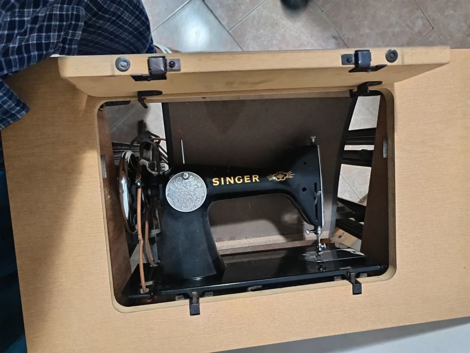 Máquina de costura vintage