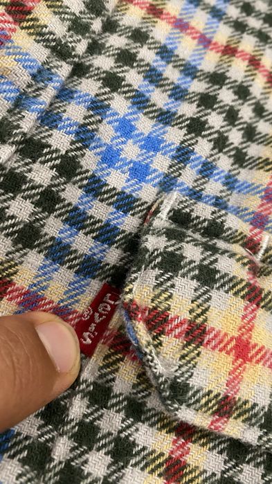 Camisa Levi’s de Manga Comprida a Xadrez / Flanela – Tamanho L