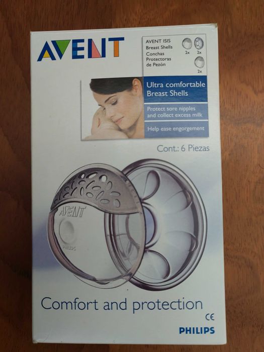 Conchas de amamentação Avent