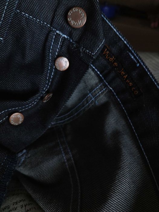 Джинсы Nudie jeans Even Steven jeans Italy W28 navy.
