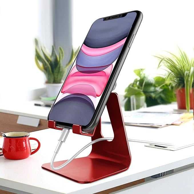 Stojak na telefon aluminiowy, kompatybilny, wygodny i stabilny !
