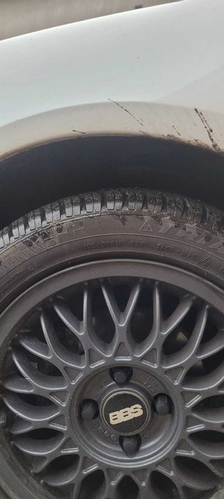 Alufelgi BBS 15" z oponami  prawie nowe
