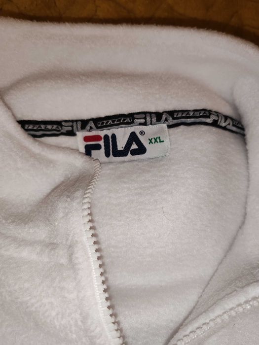 Продам вінтажний новий  флісовий світшот FILA Spell Out.