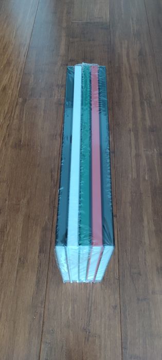 Zestaw 5 zeszytów/brulionów A4 w kratkę + 5 w linię