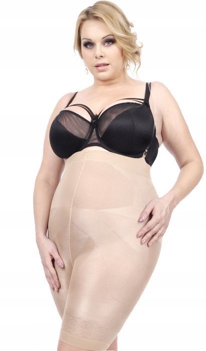 Orirose WYSOKIE Majtki WYSZCZUPLAJĄCE brzuch MODELUJĄCE uda size plus