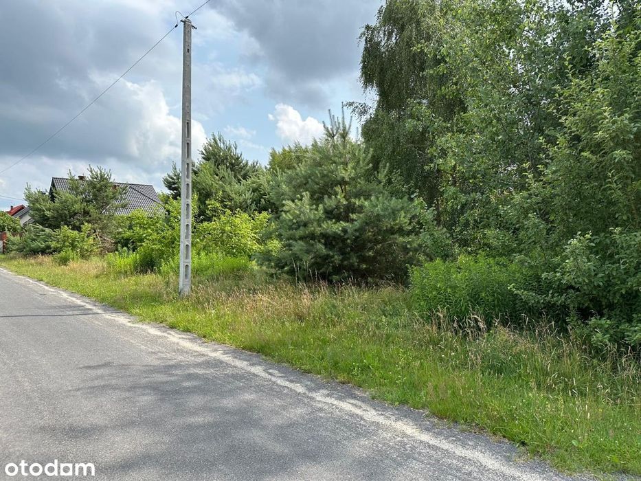 Piękna działka budowlana Kajetany 1200m2