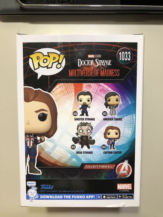 Funko pop Captain Carter Фанко Поп Капітан Картер
