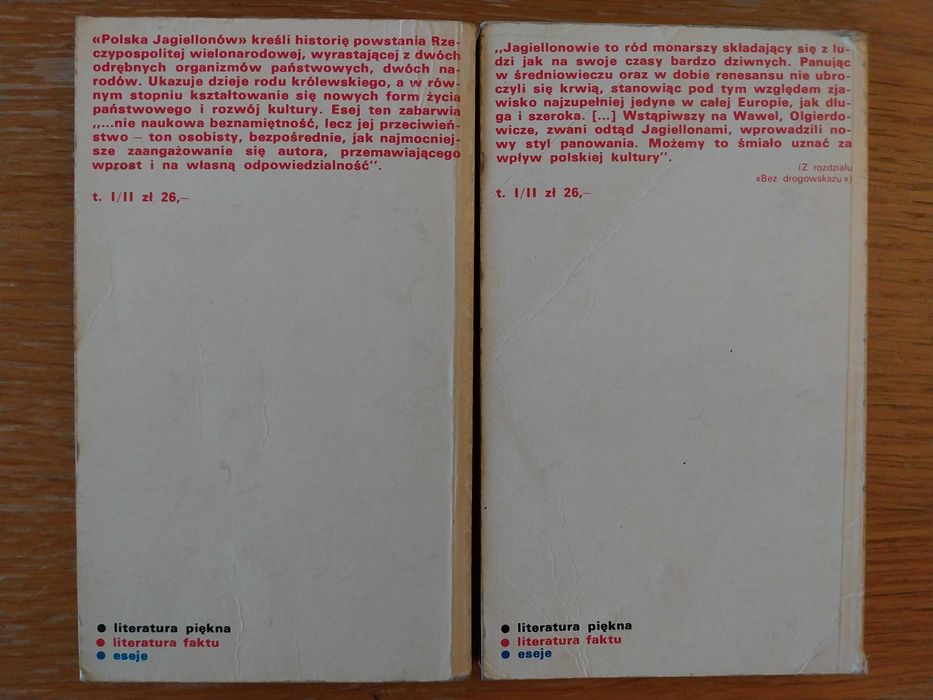 Paweł Jasienica - Polska Jagiellonów (2 tomy)