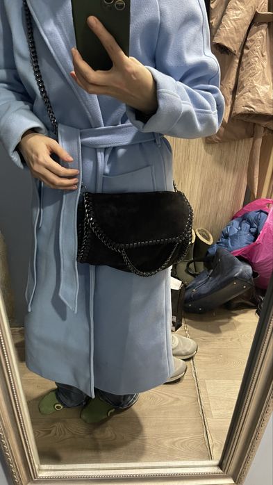 Шикарна замшева сумочка