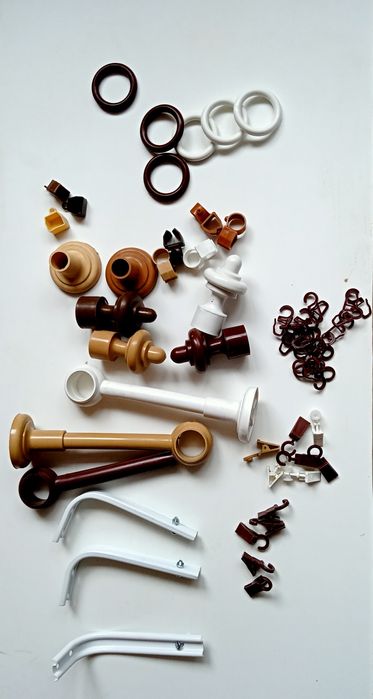 Комплектуючі ( фурнітура) до карнизів!Розпродаж!!!