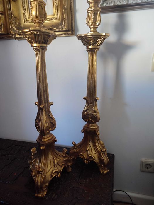 Toucheiro folha de ouro - conjunto de dois