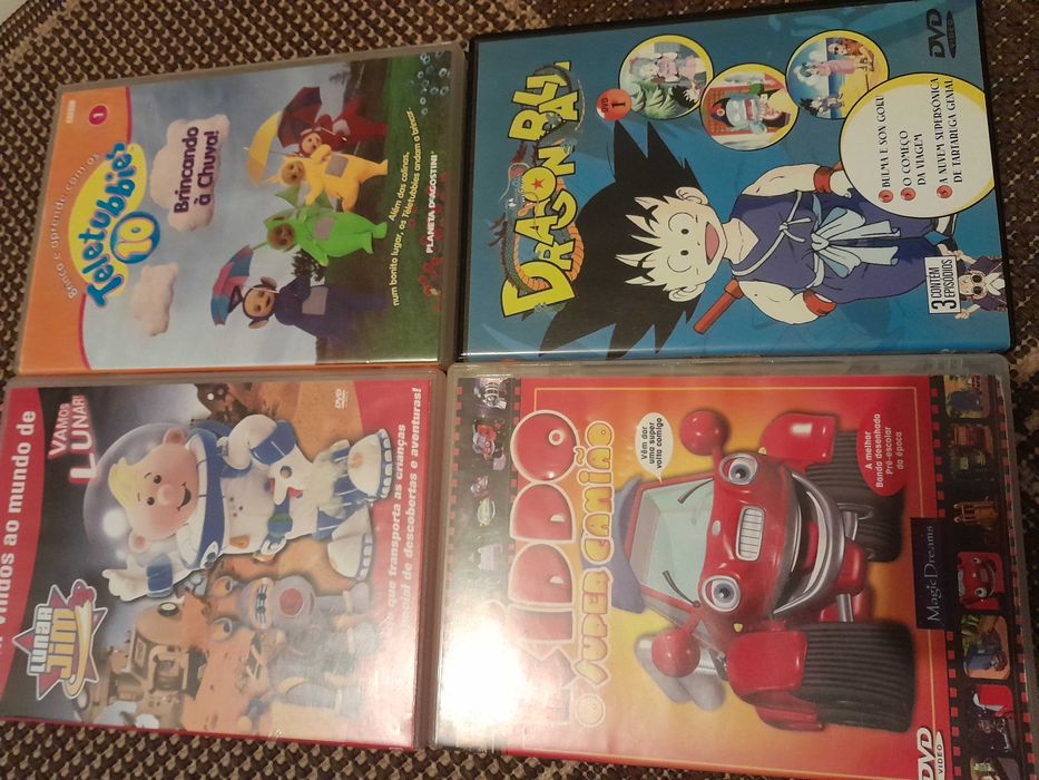 4 DVD para crianças