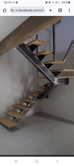 Schody loft jednobelkowe