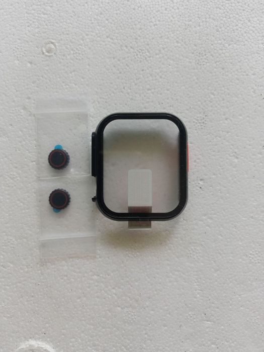 Чохол бампер із загартованим склом для Apple Watch на всі серії чехол