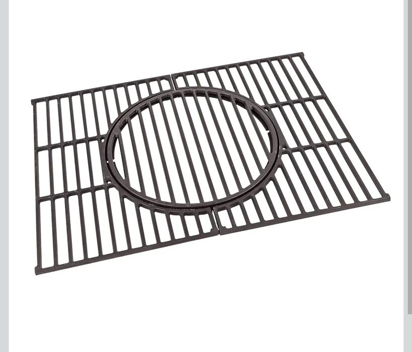 Tepro Toronto Ruszt Do Grillowania z Żeliwa, Czarny, Ø 30 cm