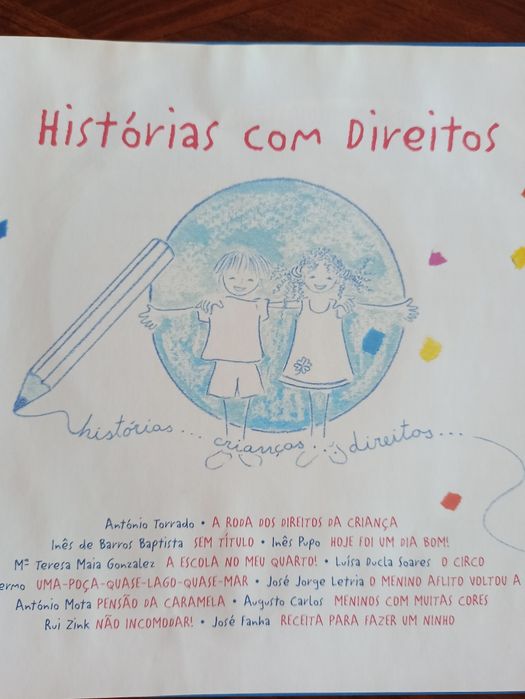 Livro "Histórias com direitos"