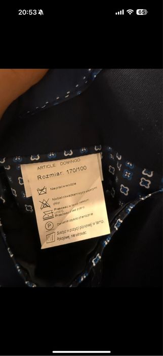 Garnitur i koszula zestaw pawo