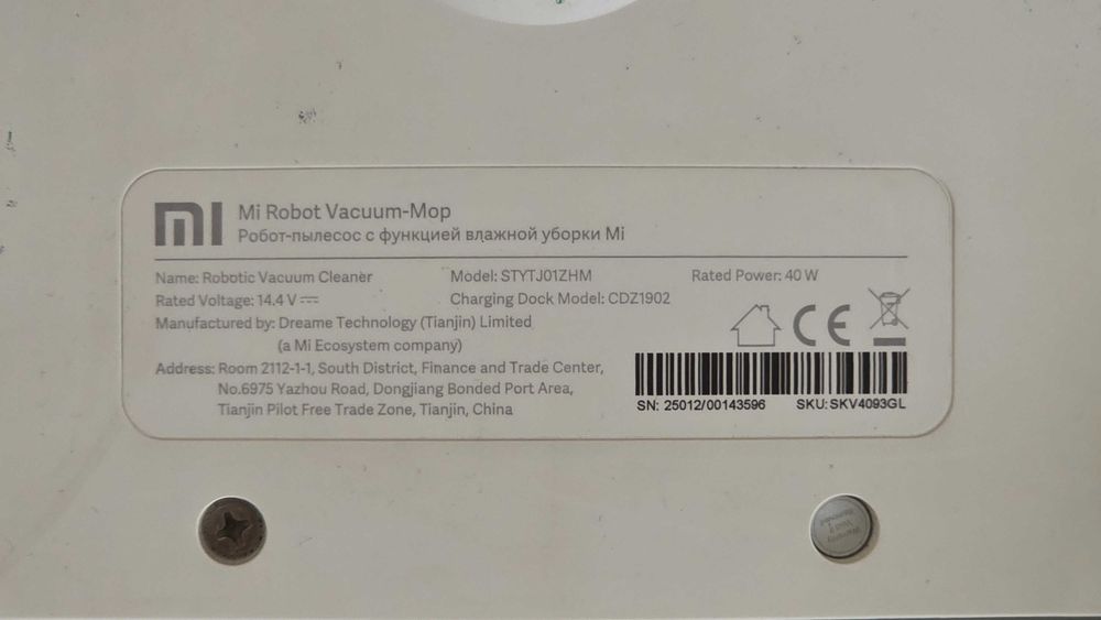 Xiaomi Robot Aspirador Mi Robot Vacuum-Mop