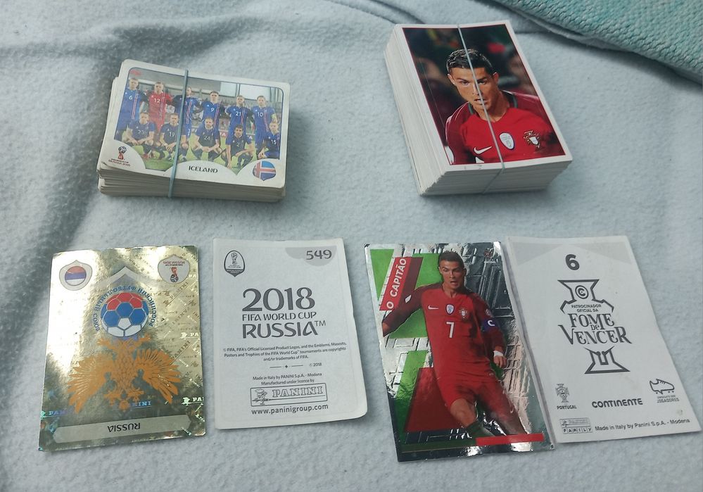 Cromos 80 Rússia 2018 /80 Fome Vencer