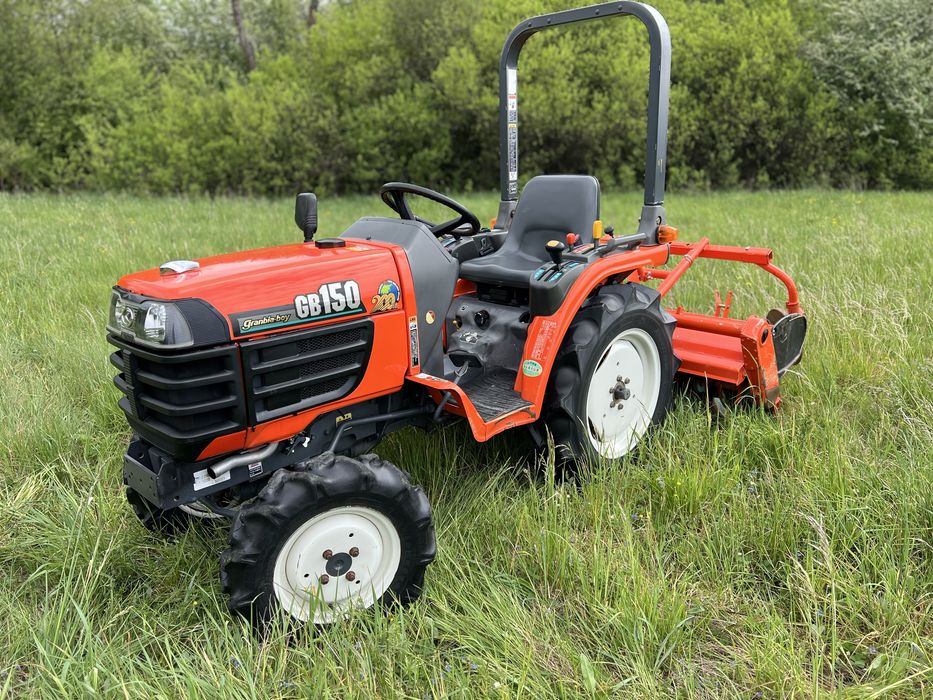 Mini Traktor Japonski Kubota Gb150 4x4 glebogryzarka stan doskonaly Transport Caly kraj