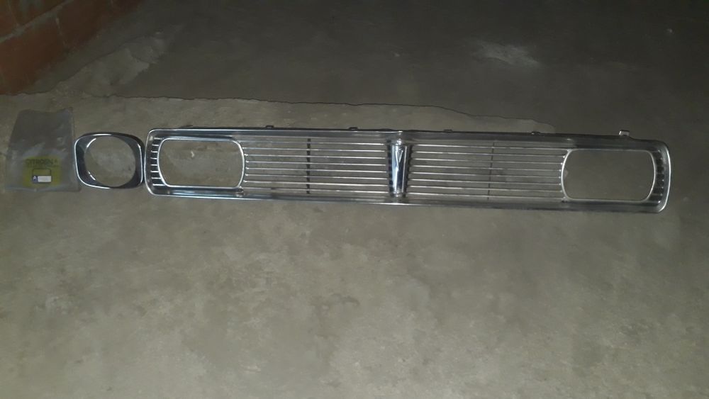 Grelha de vauxhall viva aro de farol citroen Dayane 2 cv