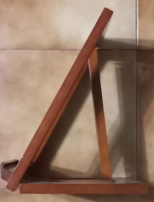 Suporte de madeira para livros ou similares