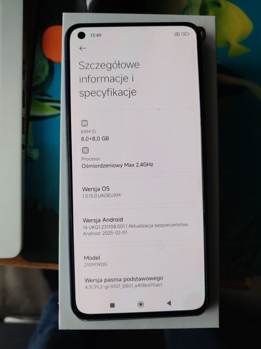 Xiaomi 11 Lite 5G NE sprawny
