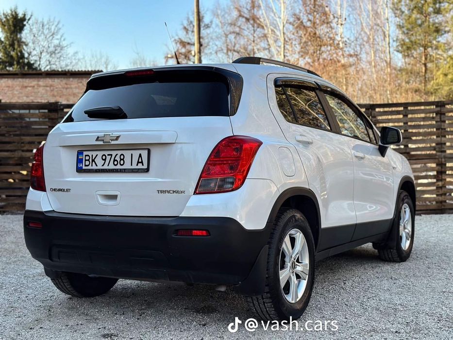 Chevrolet_Tracker_2014_1.8 гас-бензин, біла перла, ГБО 4 покоління