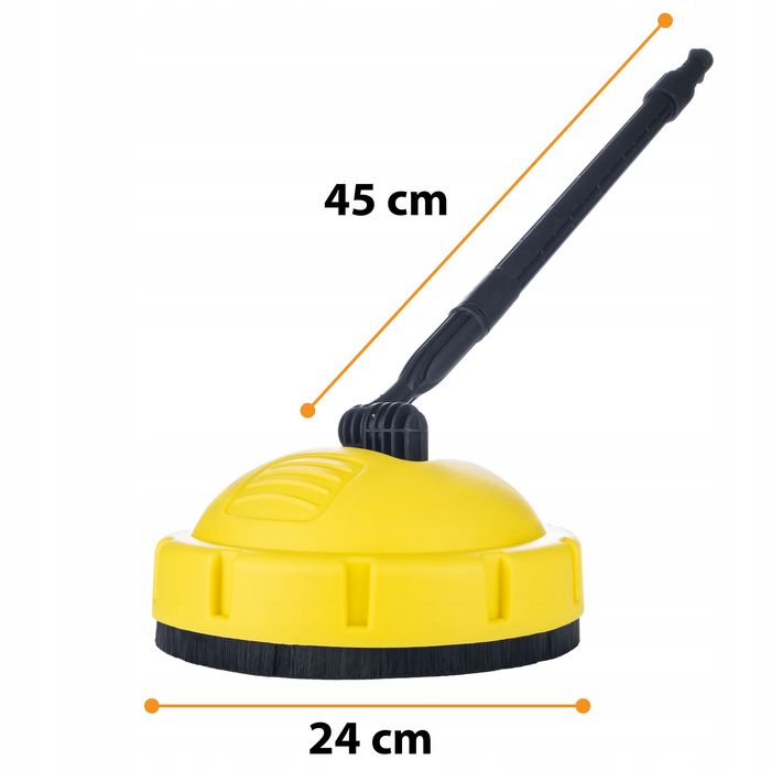 Szczotka T-Racer do Myjek Kärcher + Wąż 10m Click-Click | 180 Bar