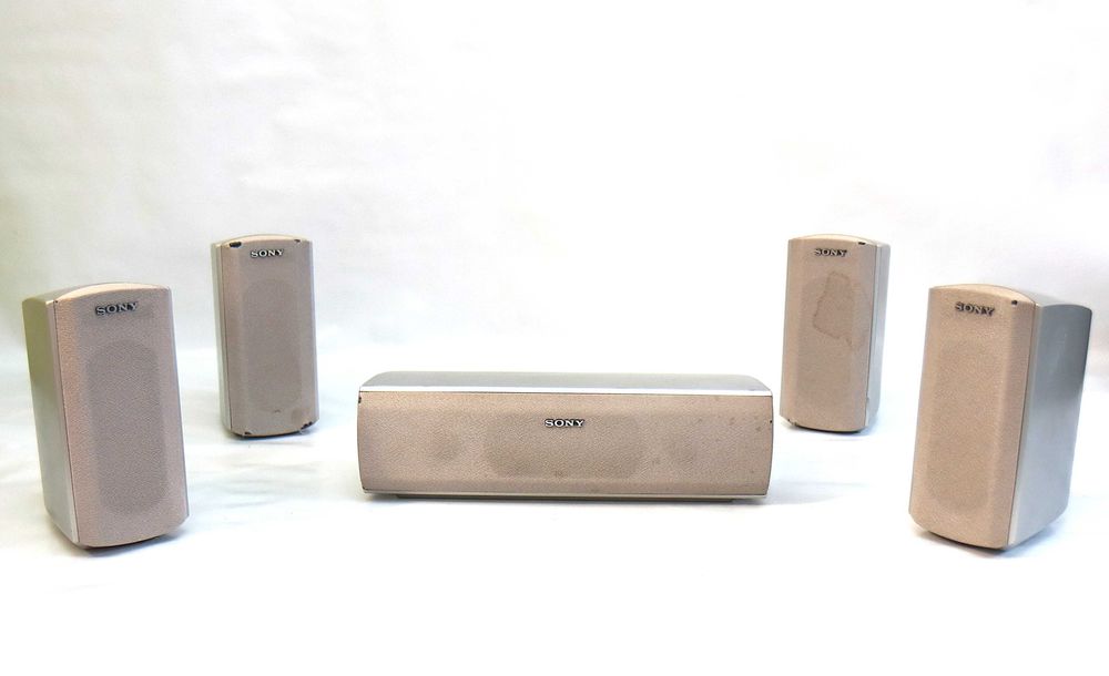 Colunas Sony CN-145 e MS-145 de dolby surround