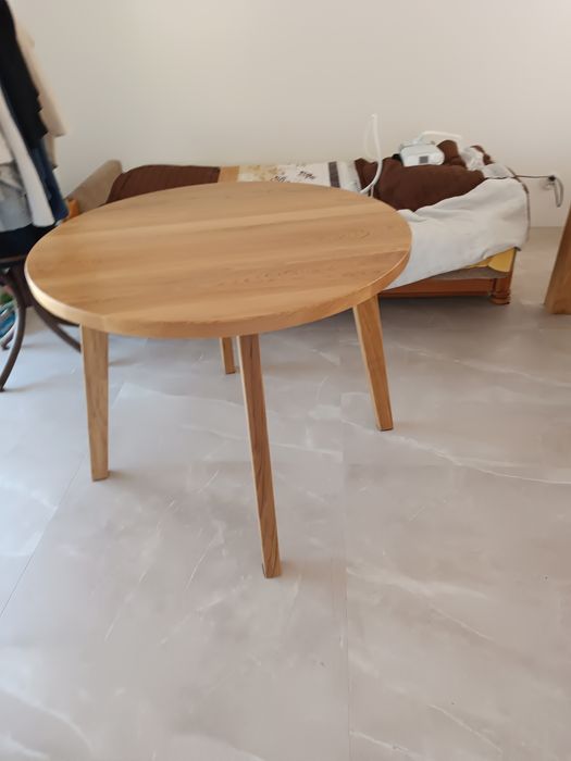 Stół dąb lity  100 cm