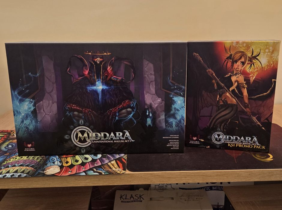 Middara 1.2 + promo KS + pomalowane figurki
