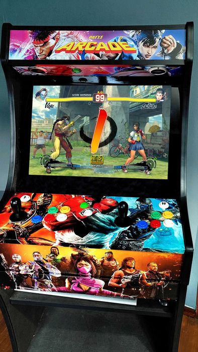 Maquina arcade jogos clássicos  hyperspin