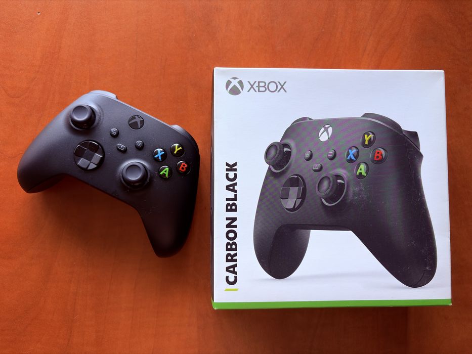 Геймпад Microsoft Xbox Series X/S Wireless Controller Carbon Black (чорний) + коробка