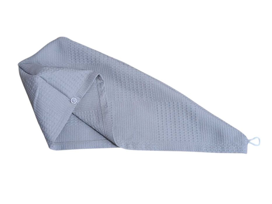 Чалма  -  Рушник вафельний для волосся каручіно у сауну баню басейн