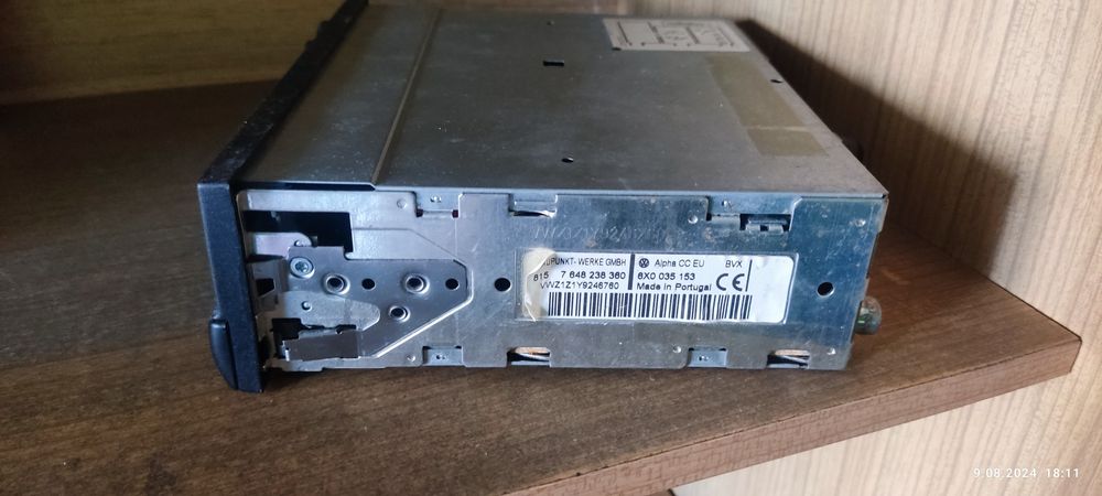 Radio ALPHA VW oryginał