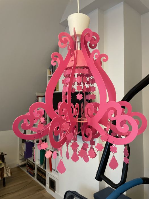 Lampa sufitowa dla dzieczynki