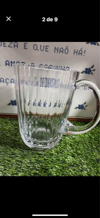 Jarra grande em cristal