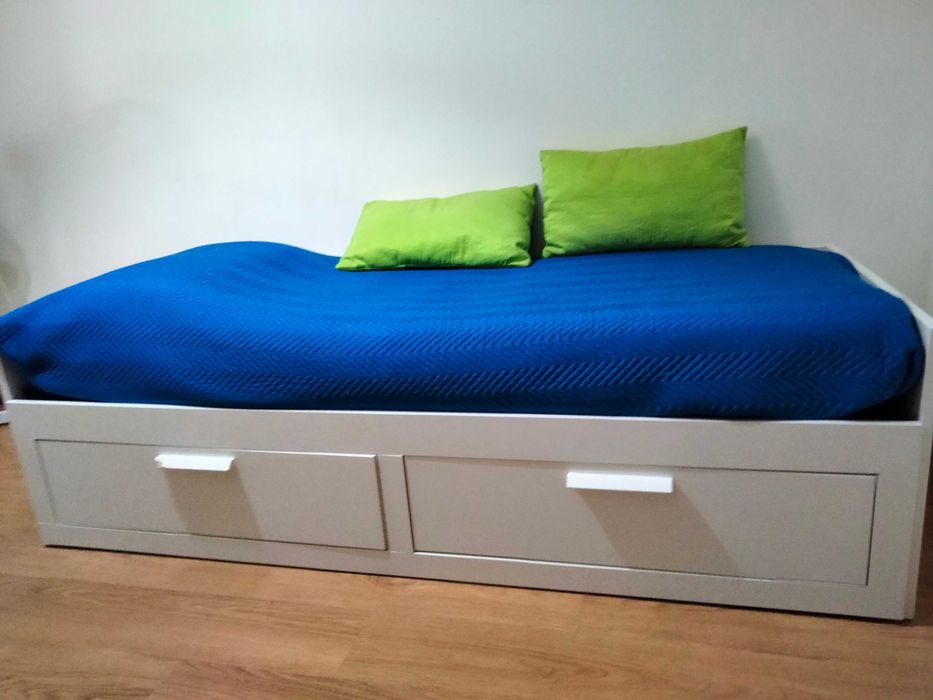 Cama solteiro q fica de casal