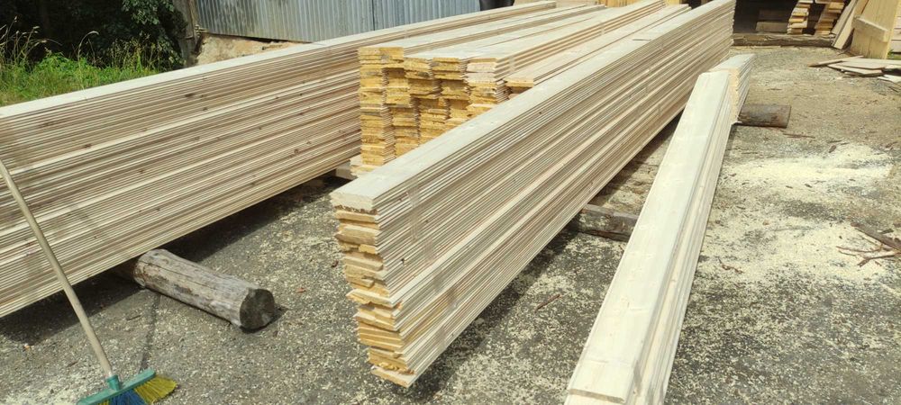 Вагонка. Фальш брус. Блок Хаус. Підлога. Липа/Смерека Доставка