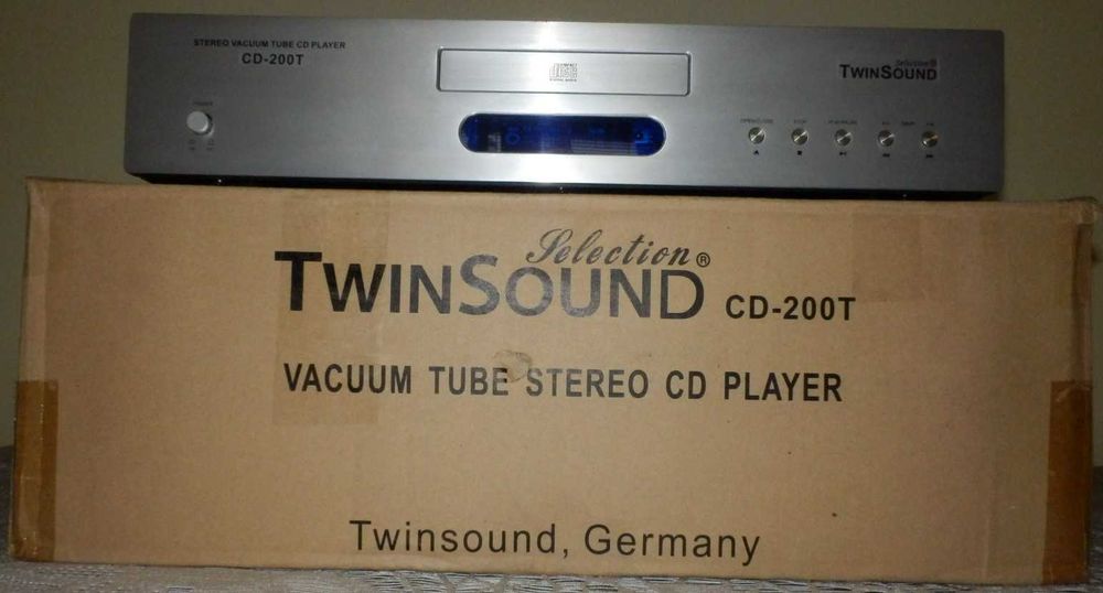 TwinSound CD-200T (XLR, lampy 3 x 6922)