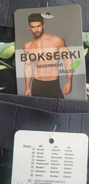 3×bokserki męskie M wygodne