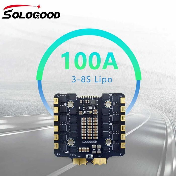 Політний стек SoloGood F722 100A 8S