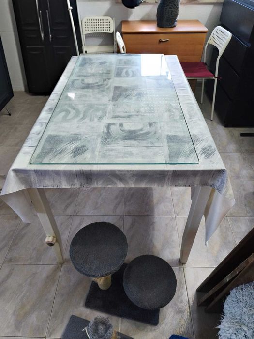 Vidro de mesa 120x60