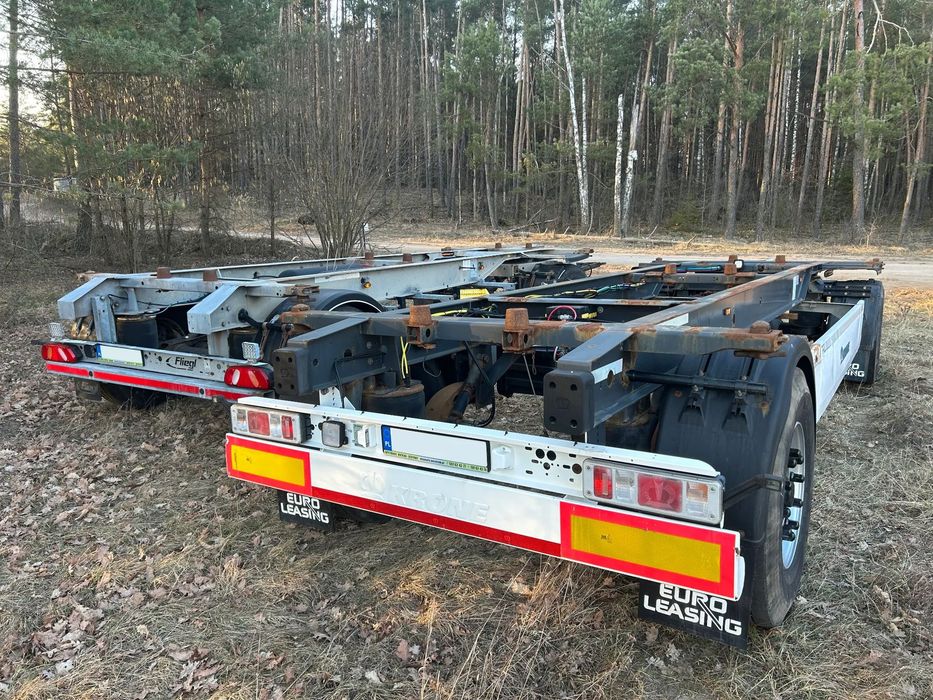 Krone Bdf Przyczepa / Podkontenerowa / Pod Kontener / Opony