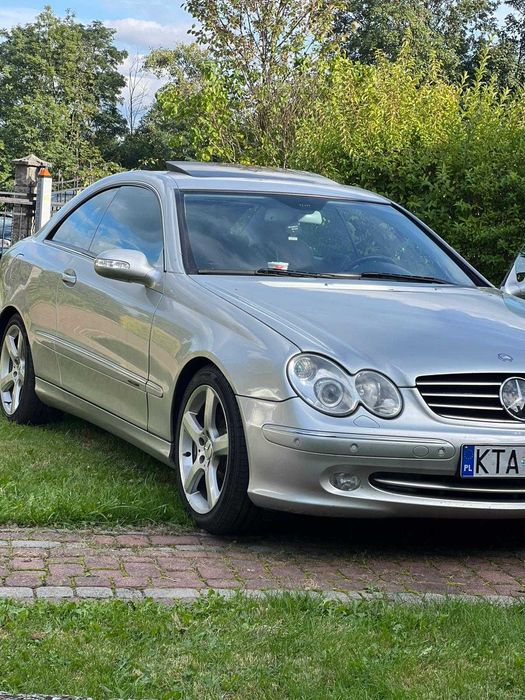 Mercedes W209 CLK 500 V8 LPG Super Stan Full Opcja Radar Keyless Bose