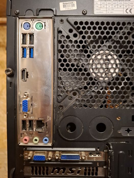 Komputer stacjonarny Intel Quad Core GT640 SSD HDD