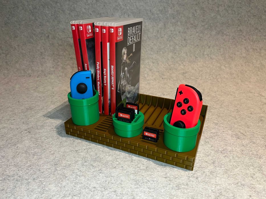 Stojak podstawka na gry Nintendo Switch Super Mario