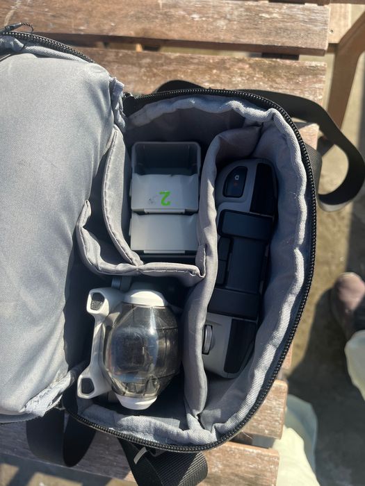 Drone DJI Mini 3 + acessórios + case.